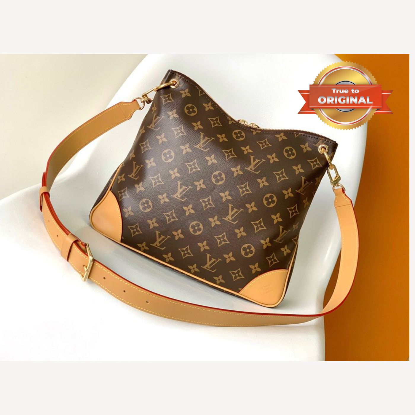 [True-to-ORIGINAL] Louis Vuitton Odeon PM Monogram Canvas Brown For Women 11in/28cm